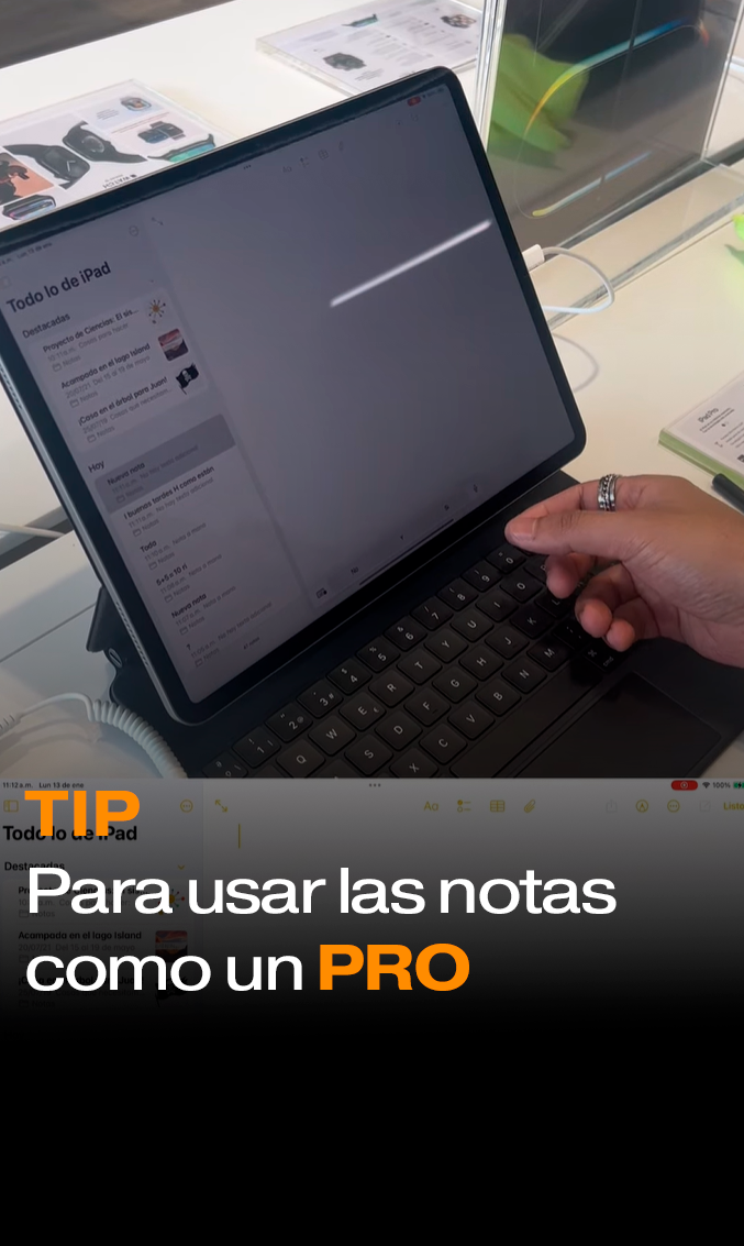 TIP para usar notas en el iPad como un PRO