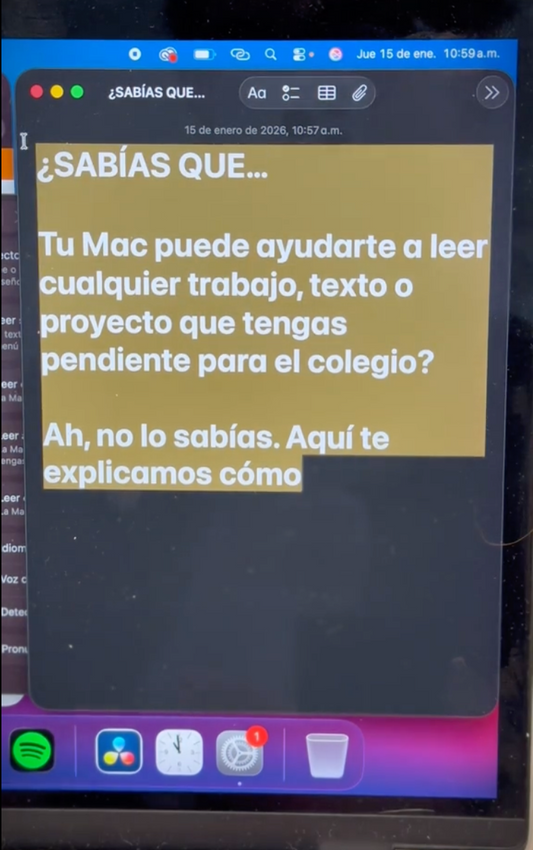 Cómo hacer que tu MAC lea tus proyectos