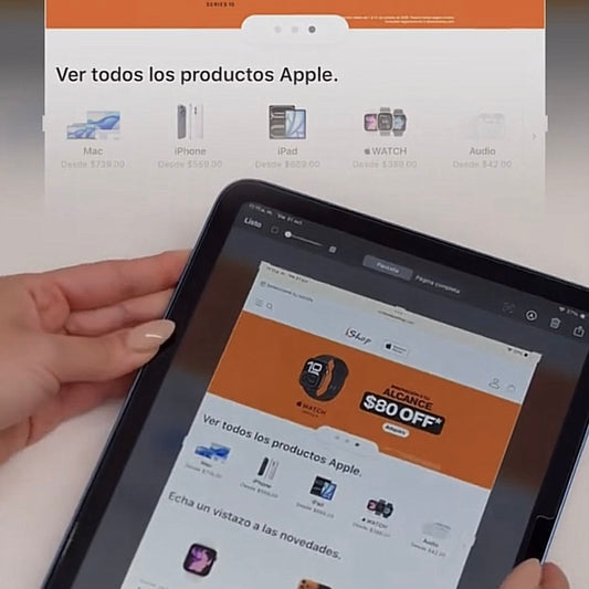 Toma una captura de pantalla a un sitio web completo