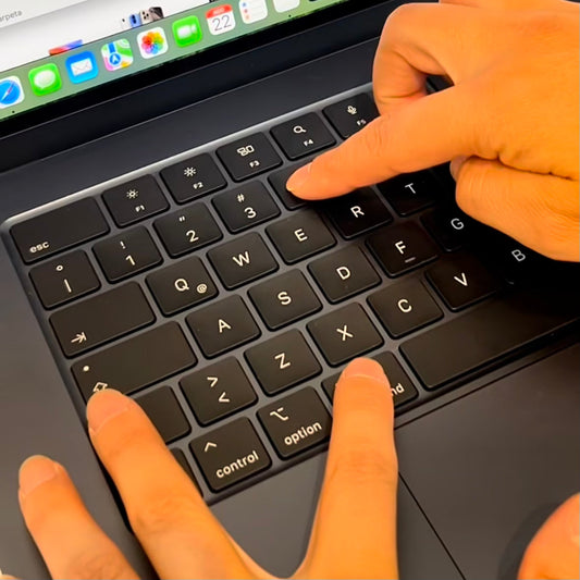 Tomá capturas de pantalla en tu MacBook