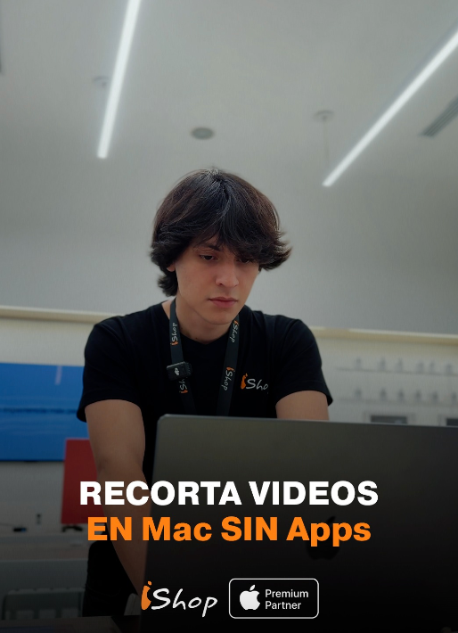 Recorta tus videos en tu Mac sin Apps