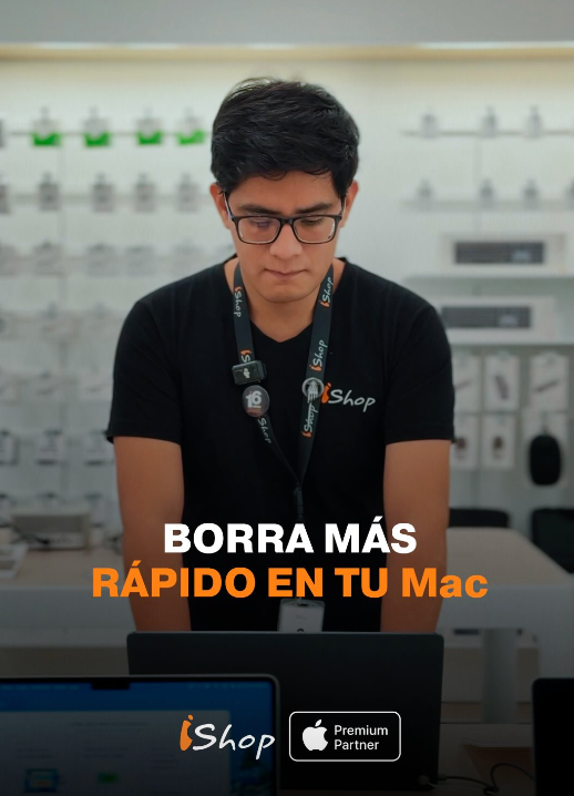 Elimina texto más rápido con tu MacBook
