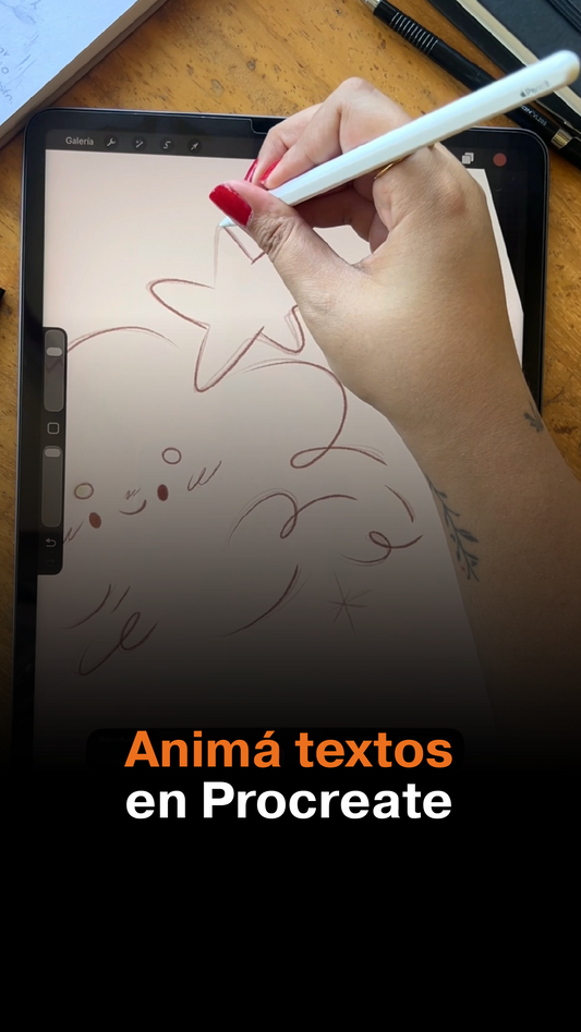 Dale vida a tus textos con Procreate