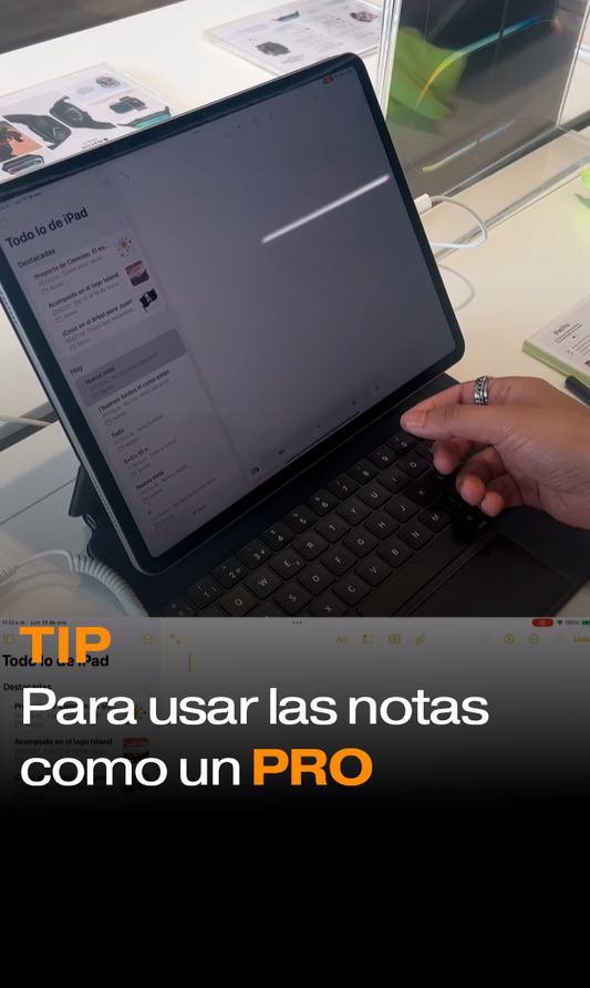 TIP para usar notas en el iPad como un PRO